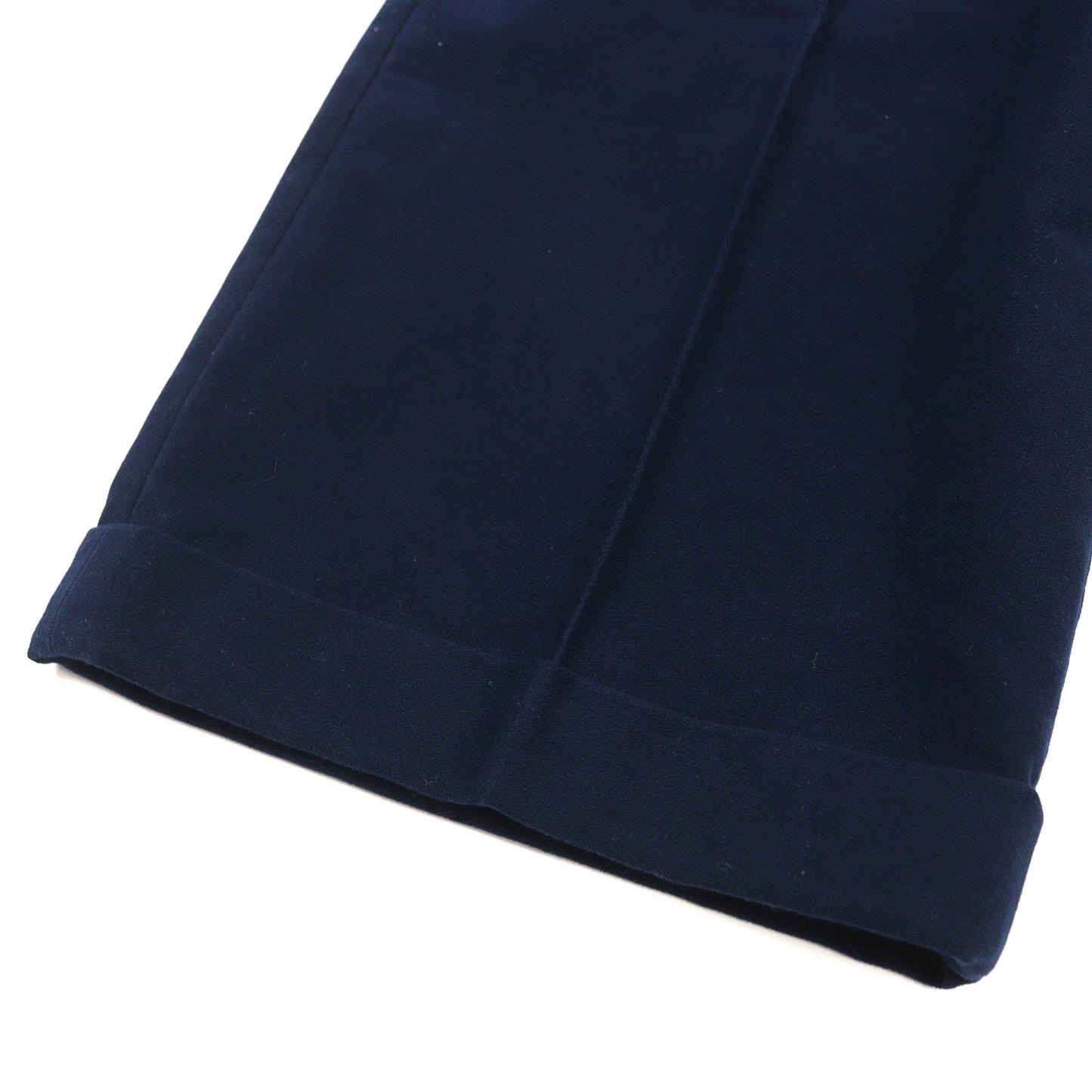 HERMES Wide pants 3E0419DM cotton Navy 34