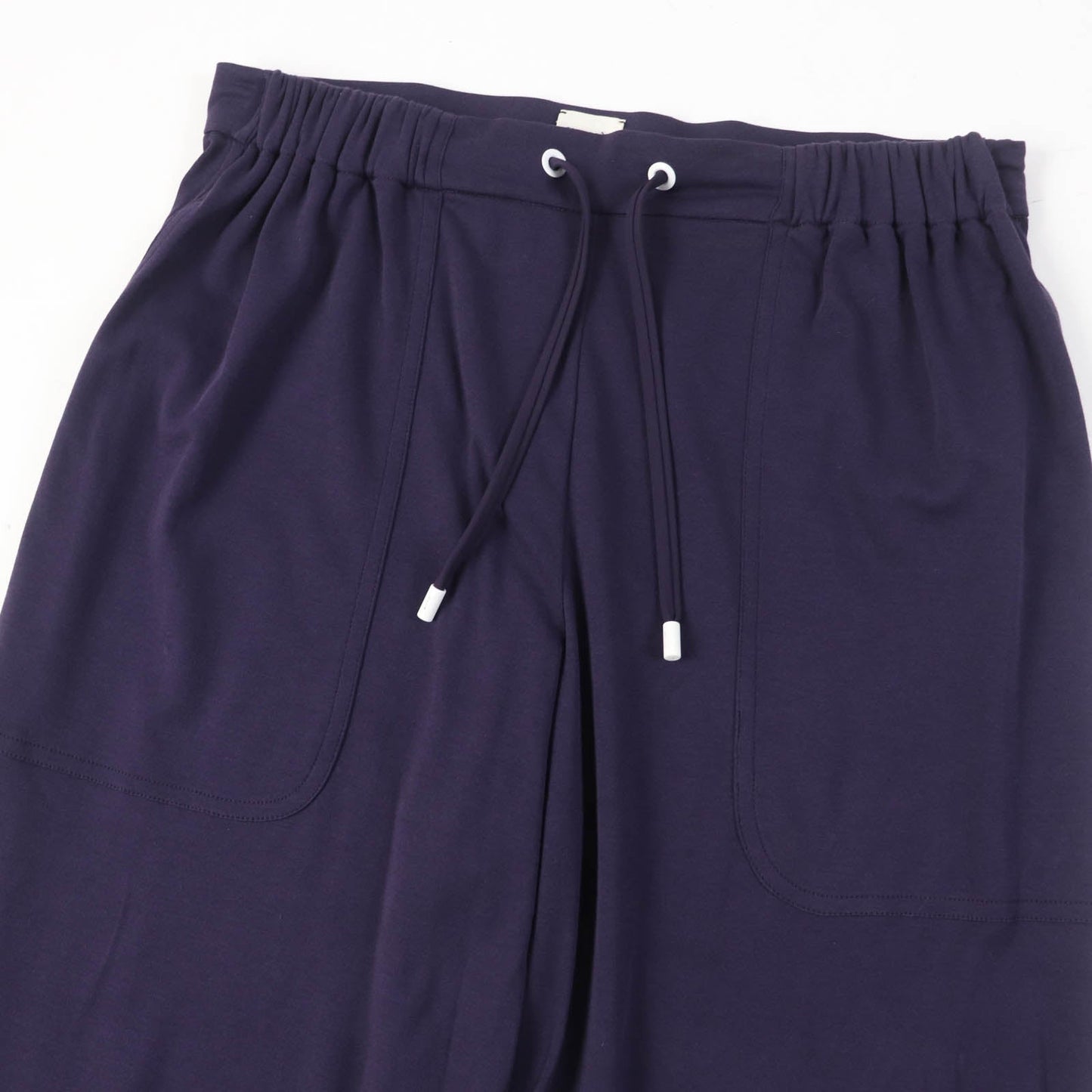 HERMES Wide pants cotton purple 36