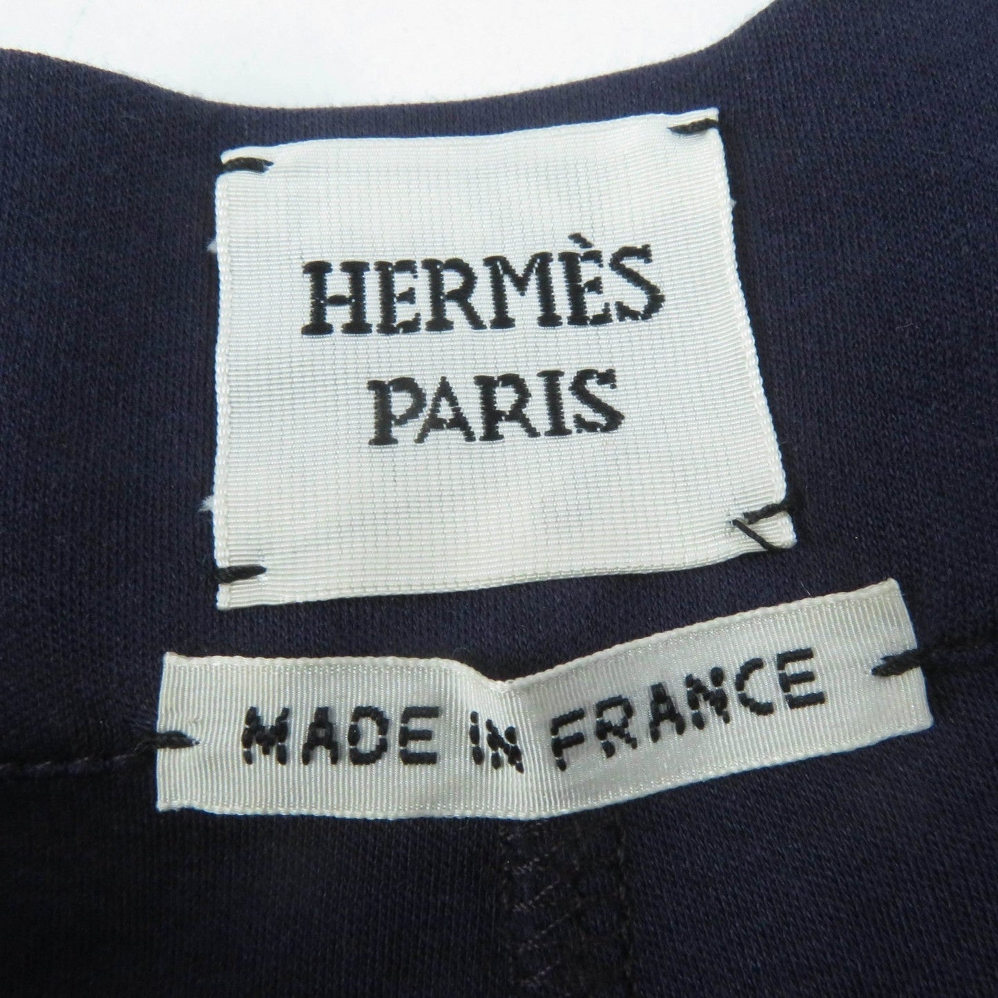 HERMES Wide pants cotton purple 36