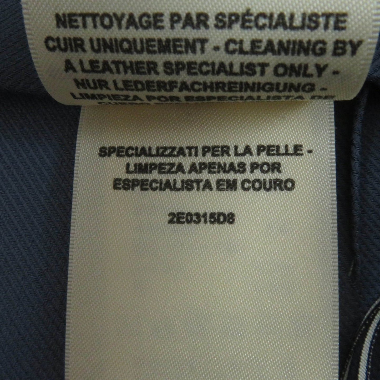 HERMES Wrap skirt Rayon Blue type 38