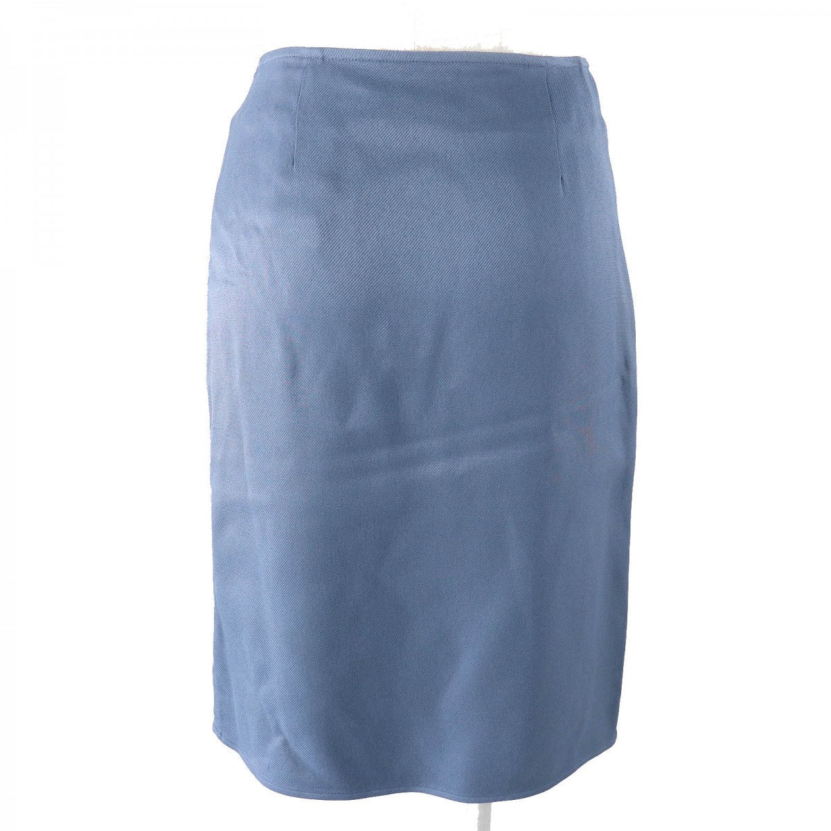 HERMES Wrap skirt 2E0315D8 Rayon Blue type 34