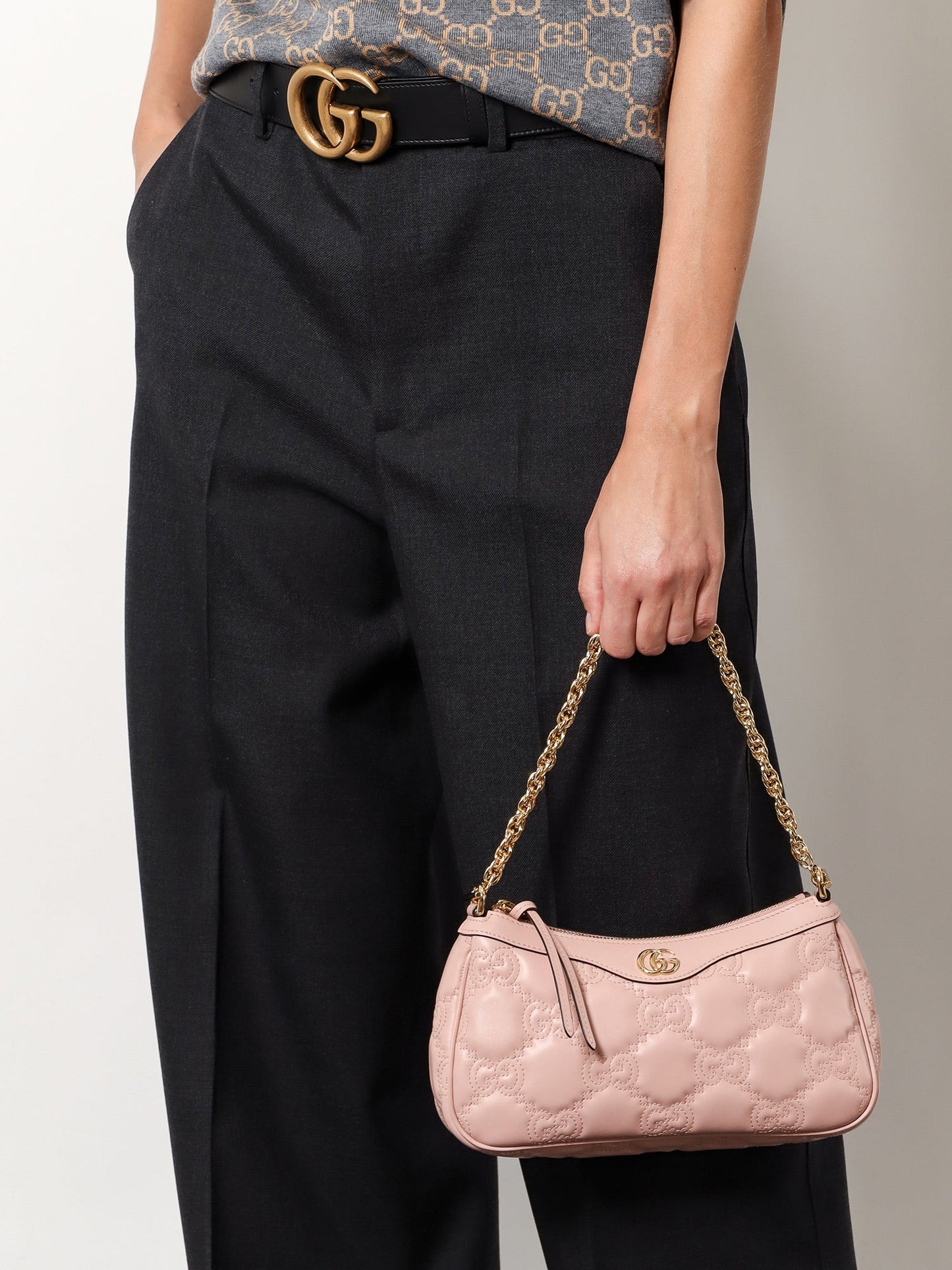 Gucci Woman Gucci Woman Pink Shoulder Bags