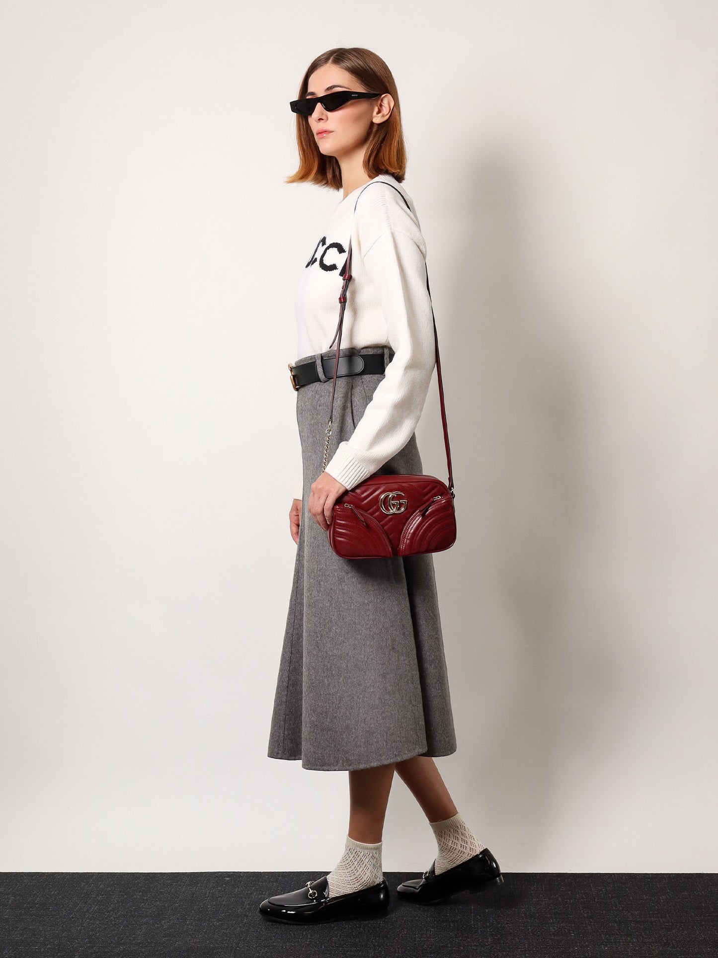 Gucci Woman Gucci Woman Red Shoulder Bags