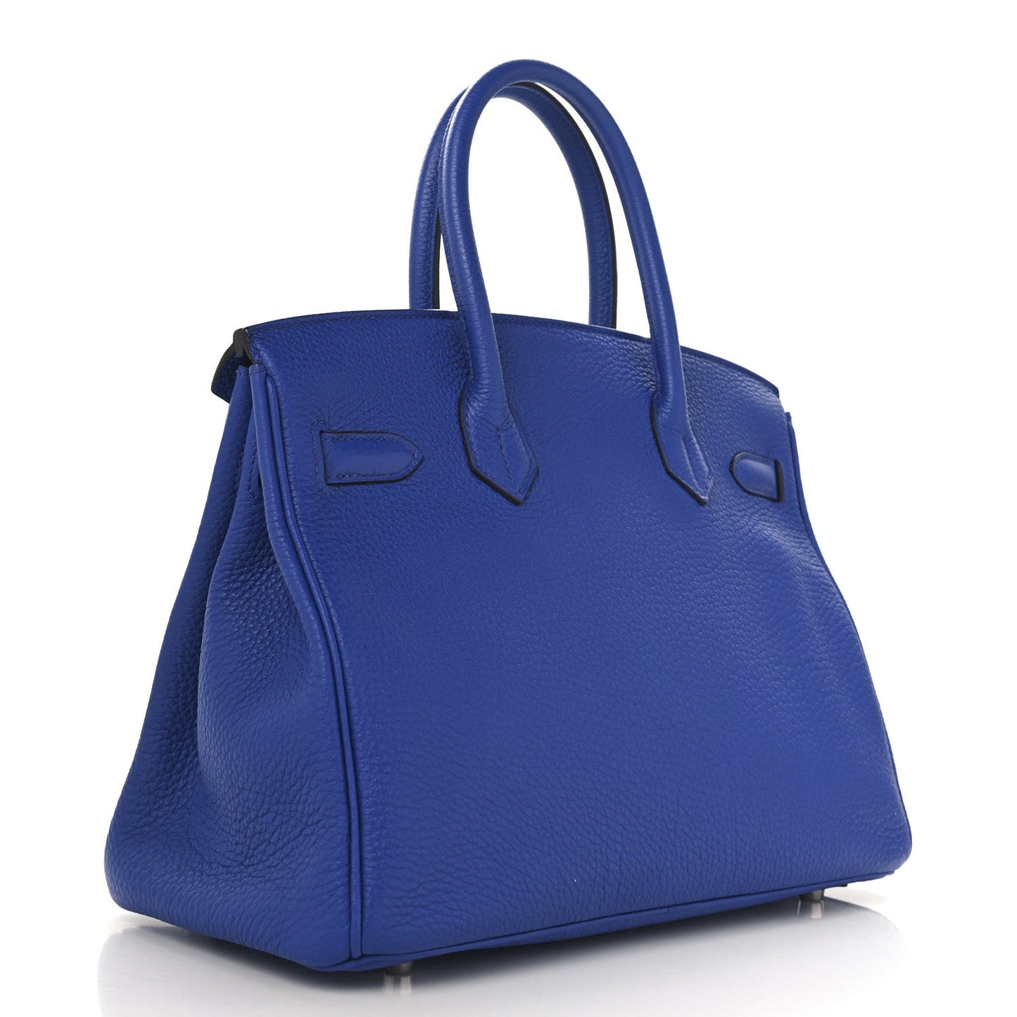 Hermes Togo BIRKIN 30 Bleu Electrique