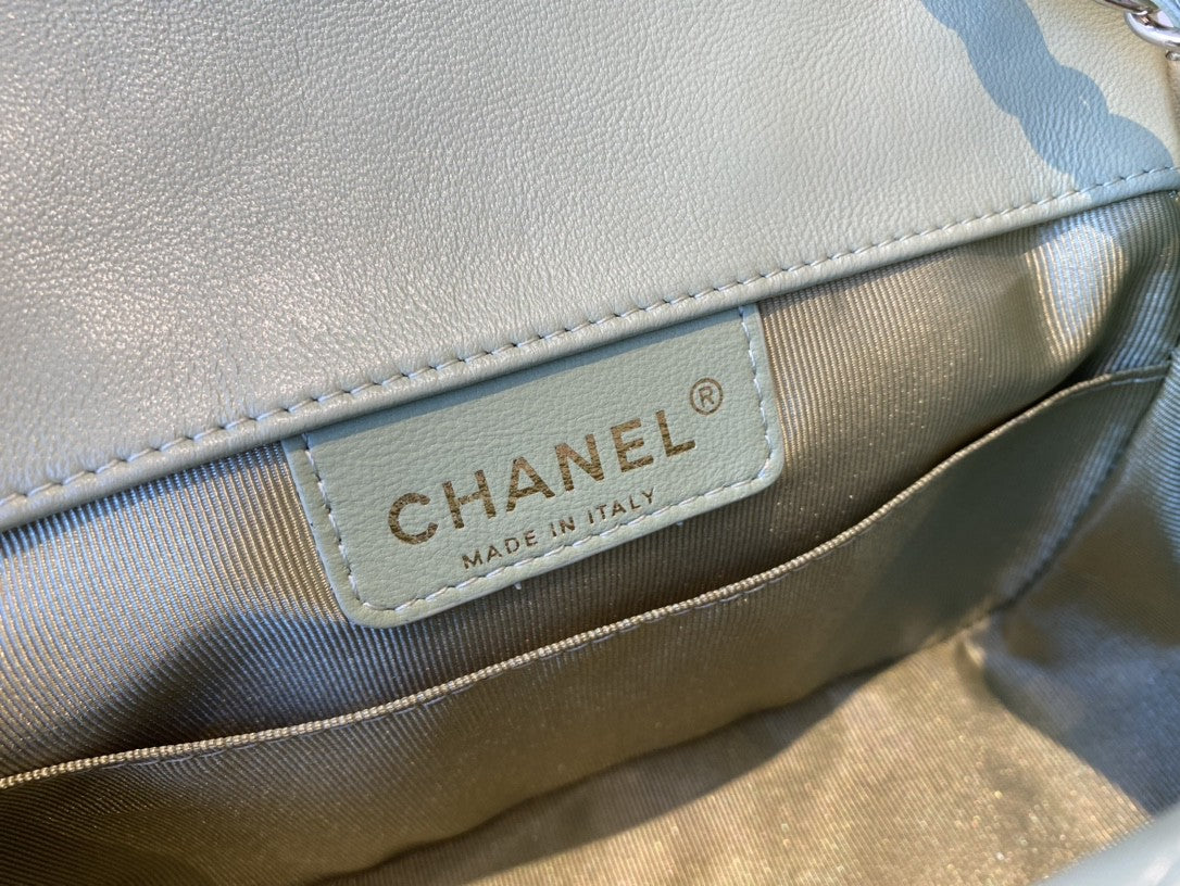 CHLSmall Top Qualityap Bag Gold Hardware Green For Women Handbags, Shoulder Bags 7.5in/19cm AS2232