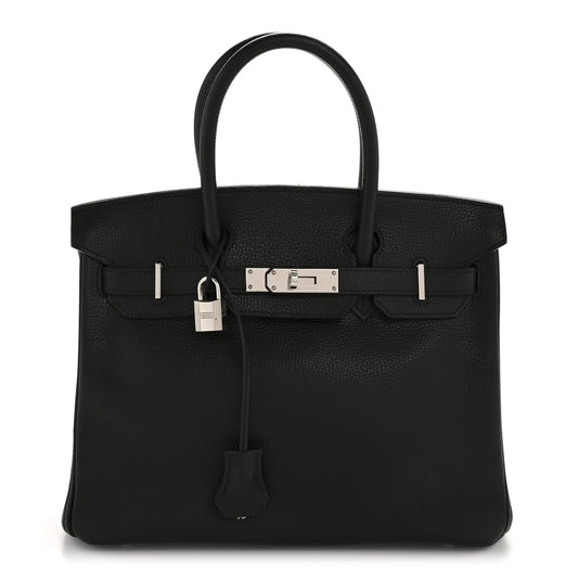 Hermes Ardennes Birkin 30 Black
