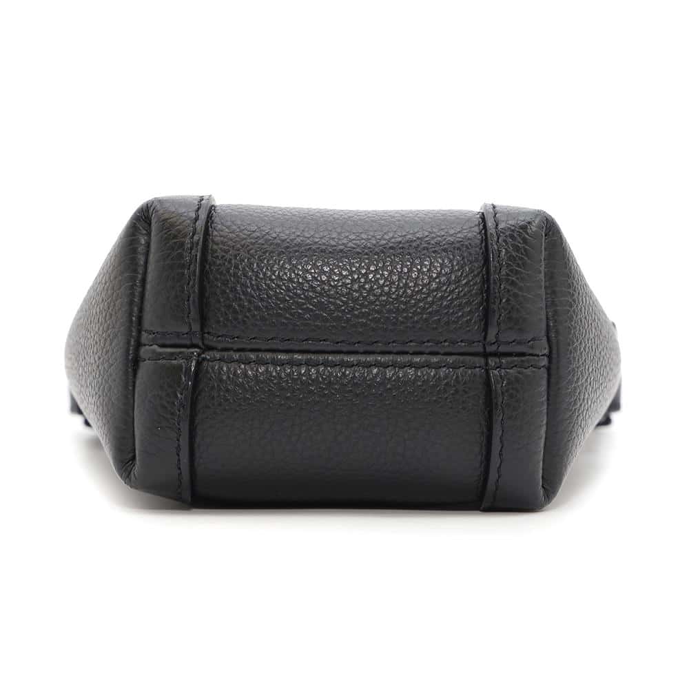 BALENCIAGA Hourglass Shoulder Black644722 Leather