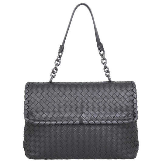 Bottega Veneta Intrecciato Olimpia Top Handle Medium