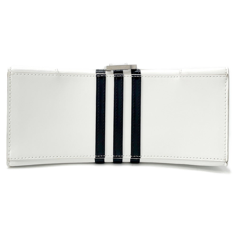 BALENCIAGA Adidas collaboration Hourglass White593546 Leather Size S