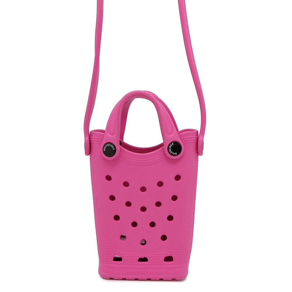 BALENCIAGA CROCSCollaboration Phone Holder Pink702264 Rubber