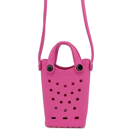 BALENCIAGA CROCSCollaboration Phone Holder Pink702264 Rubber
