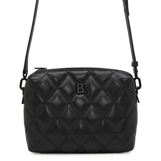 BALENCIAGA B logo camera bag Black600325 Leather
