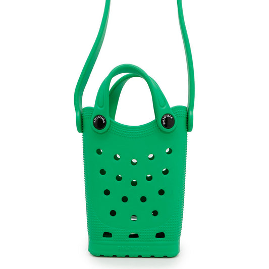 BALENCIAGA Crocs Phone Holder Green702264 Rubber
