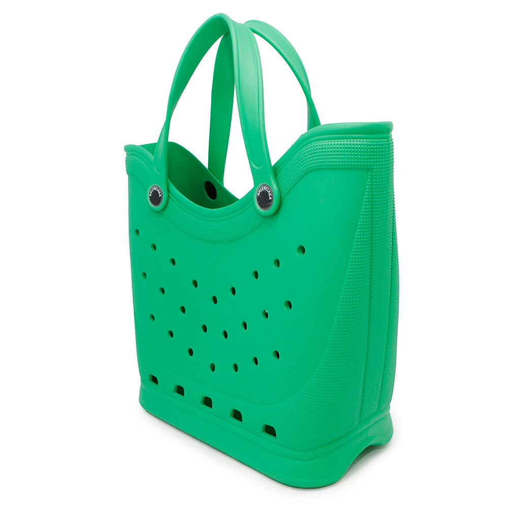 BALENCIAGA Crocs Tote Bag Green702266 Rubber