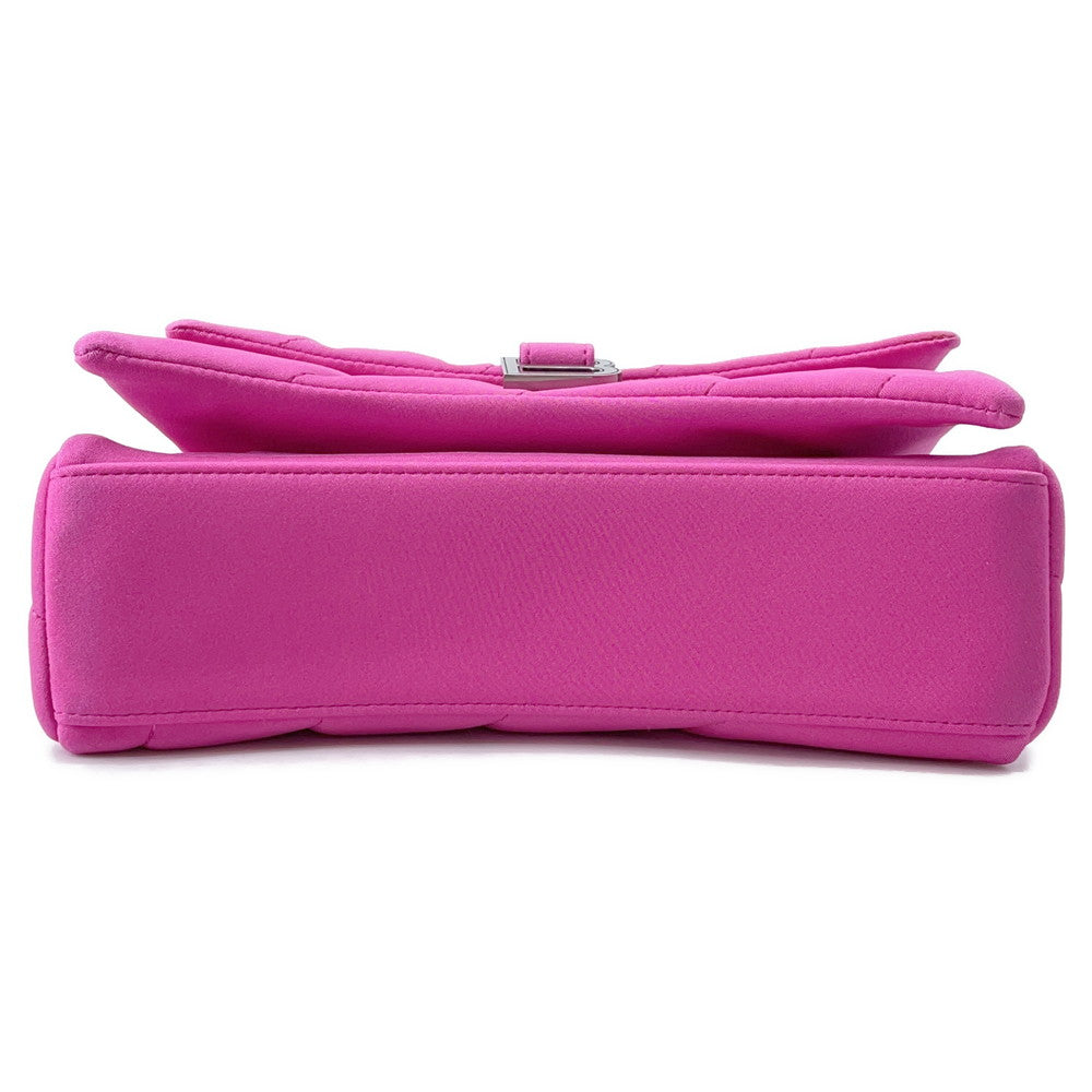 BALENCIAGA Crush 2way Quilted Bag Pink782088 Nylon Size S