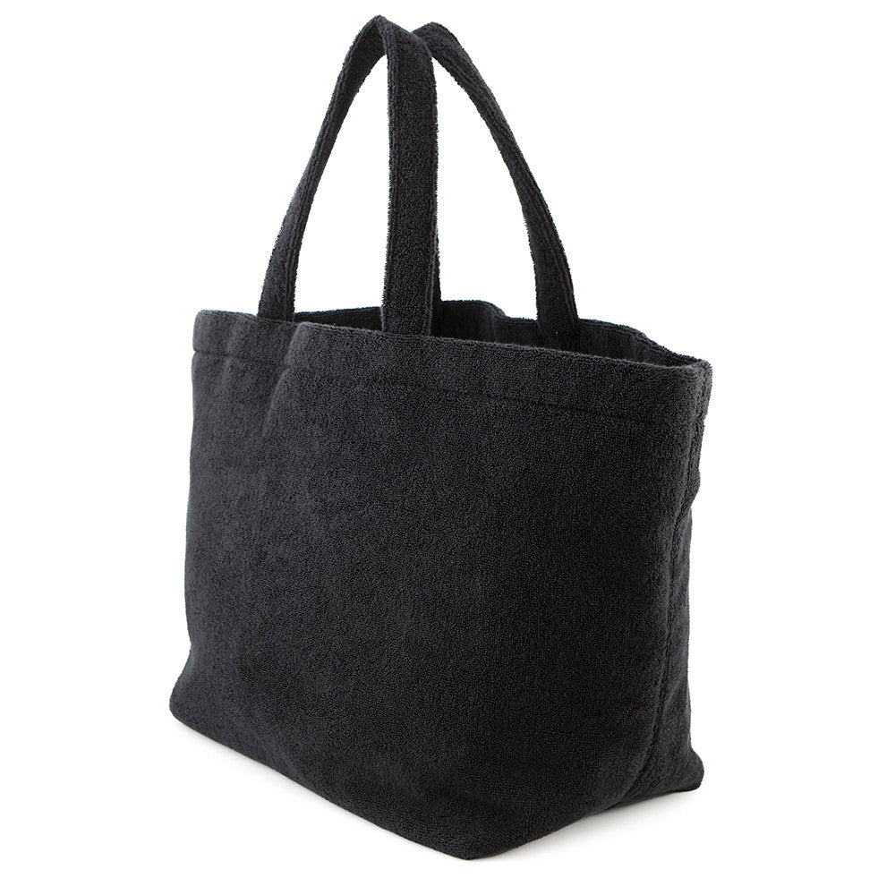 BALENCIAGA Jumbo Tote Bag Black743152 Towel Fabric Size Large