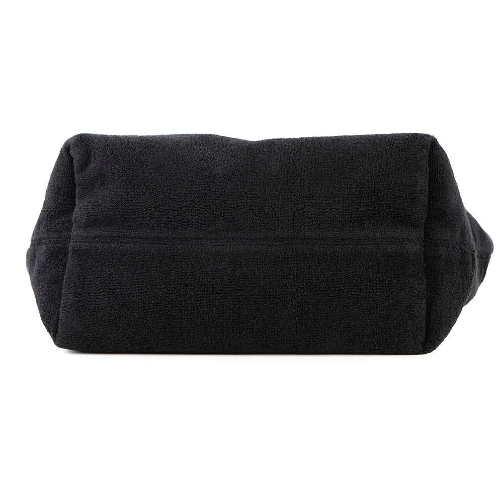 BALENCIAGA Jumbo Tote Bag Black743152 Towel Fabric Size Large