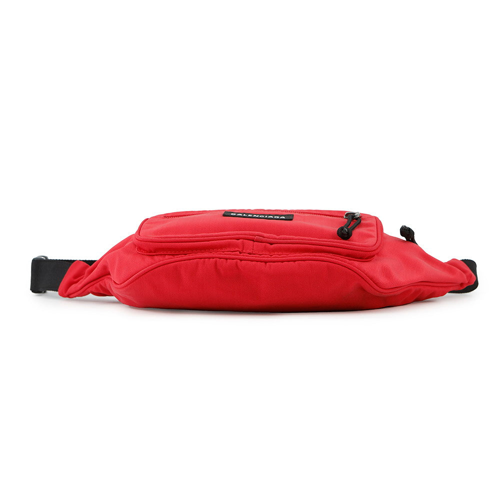 BALENCIAGA Explorer Crossbody Bag Red482389 Canvas