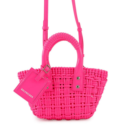 BALENCIAGA Bistro 2wayBag Flow Pink678028 Patent Leather Size XXS