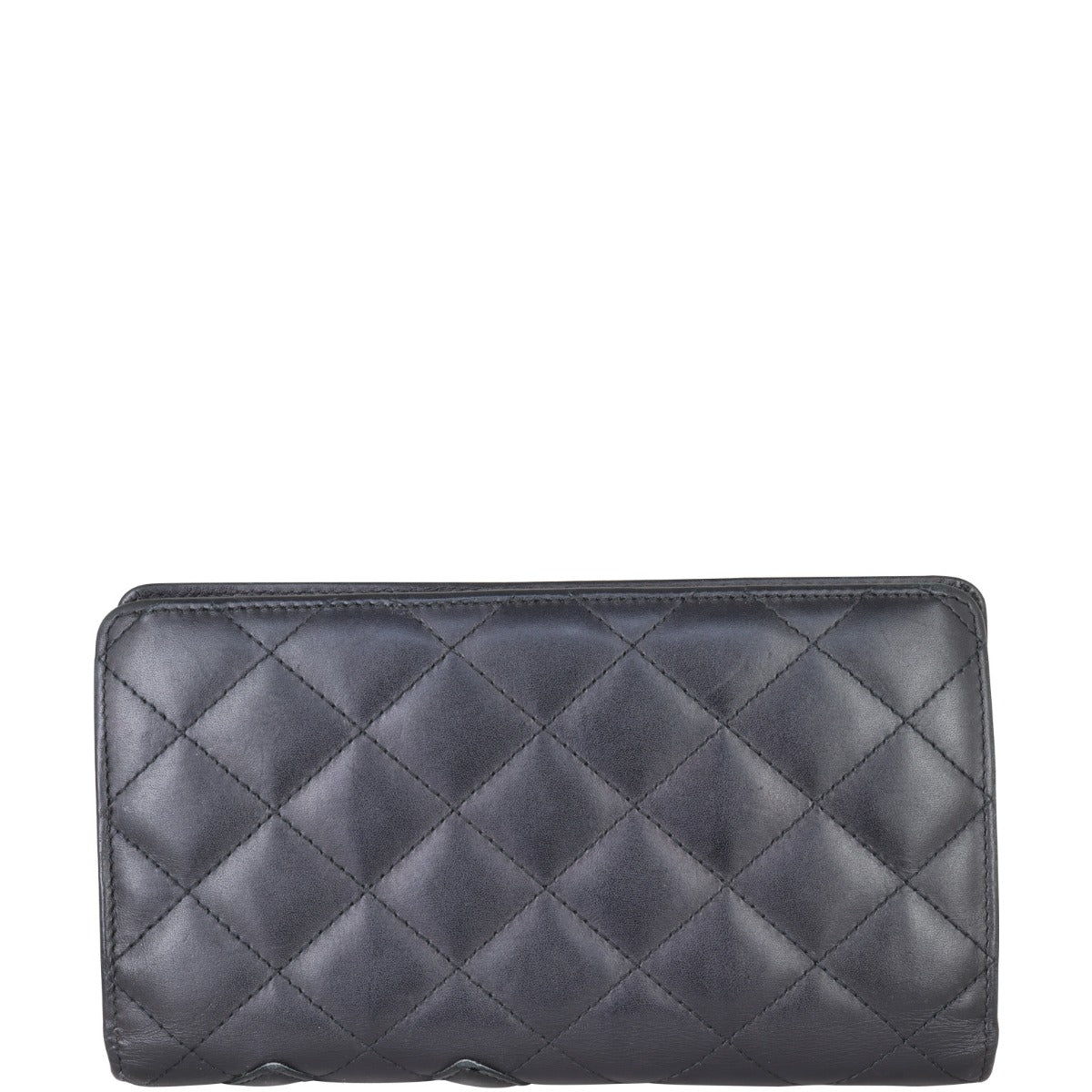Chanel Ligne Cambon Yen Wallet | Silver Hardware