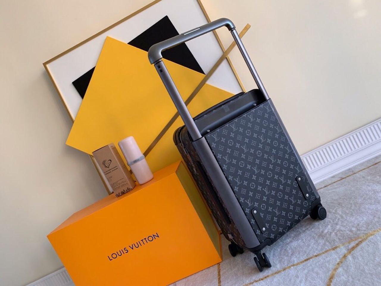 Top Quality Horizon 55 Monogram Eclipse Canvas For Men, LuGucciage 21.7in/55cm Top Quality M23002