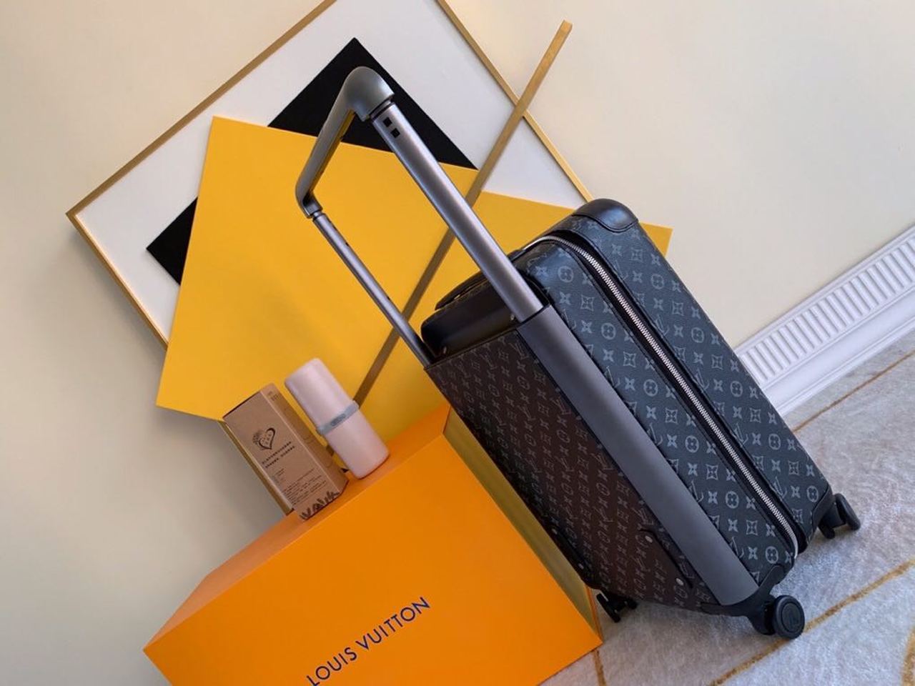 Top Quality Horizon 55 Monogram Eclipse Canvas For Men, LuGucciage 21.7in/55cm Top Quality M23002