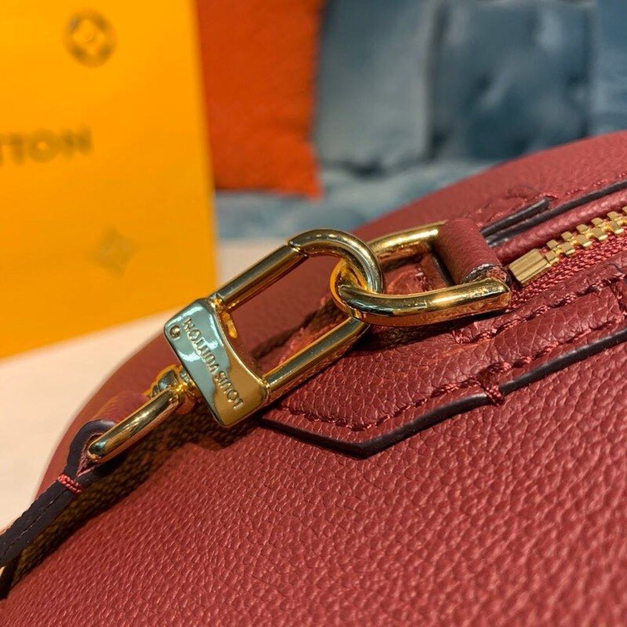 Top Quality Speedy Bandouliere 20 Monogram Empreinte Burgundy For Women,  Shoulder And Crossbody Bags 7.8in/20cm Top Quality