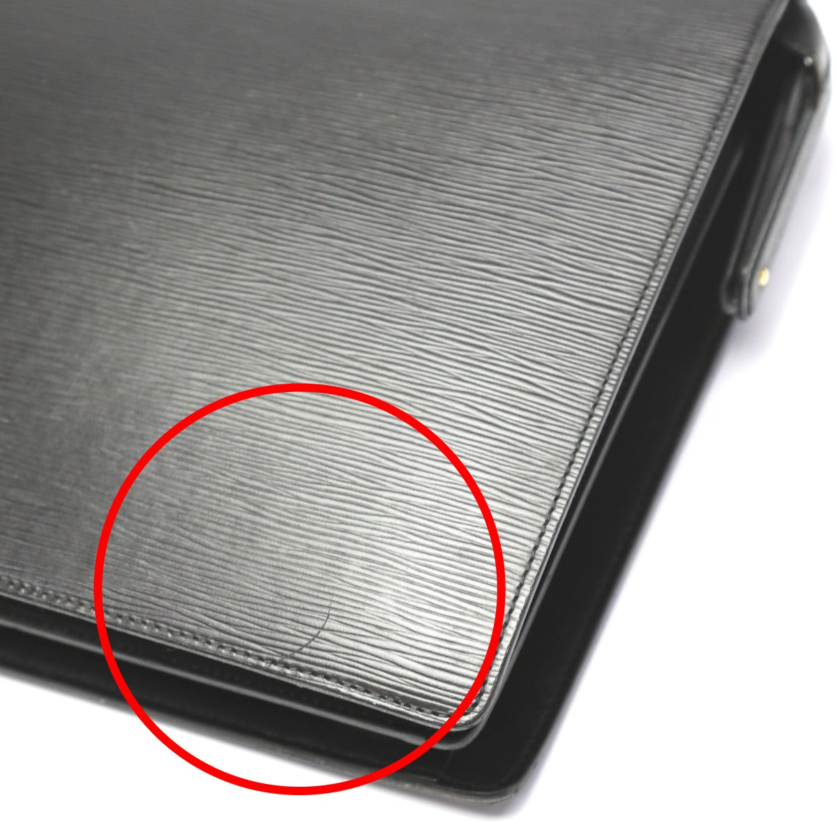 LOUIS VUITTON Business bag M54352 Epi Leather black Briefcase Epi Fermoire mens  d