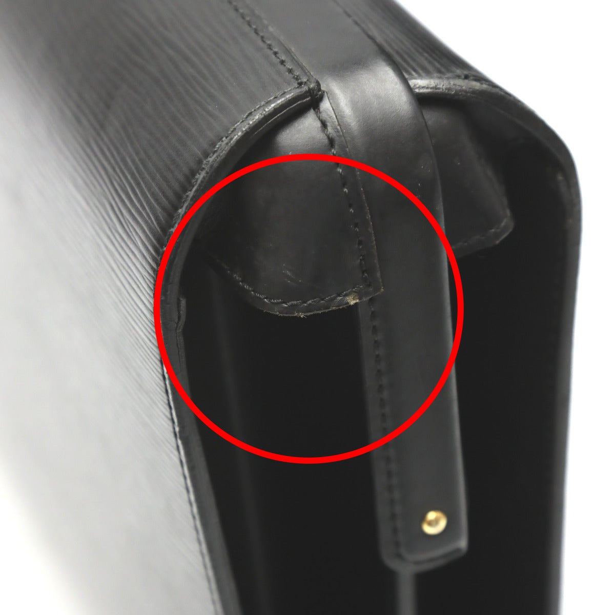 LOUIS VUITTON Business bag M54352 Epi Leather black Briefcase Epi Fermoire mens  d