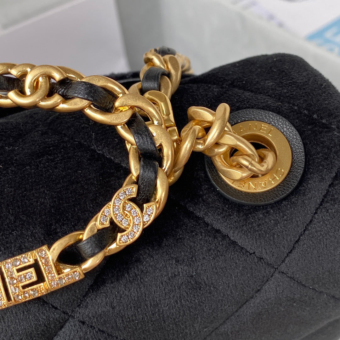 CHL Top Qualityap Bag Gold Hardware Black For Women Handbags, Shoulder Bags 9.4in/24cm AS3451