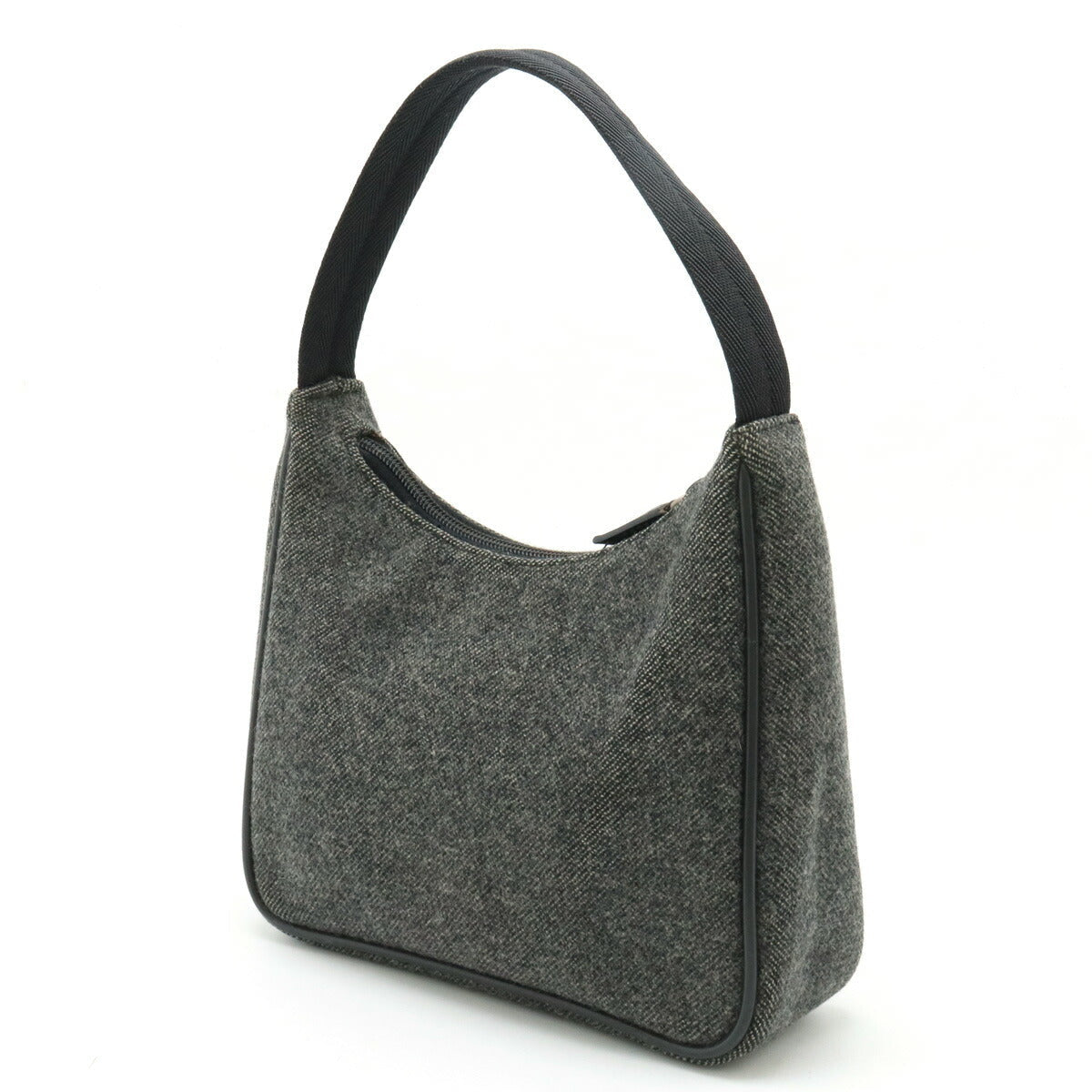 Prada Wool Nylon Accessory Pouch MV515