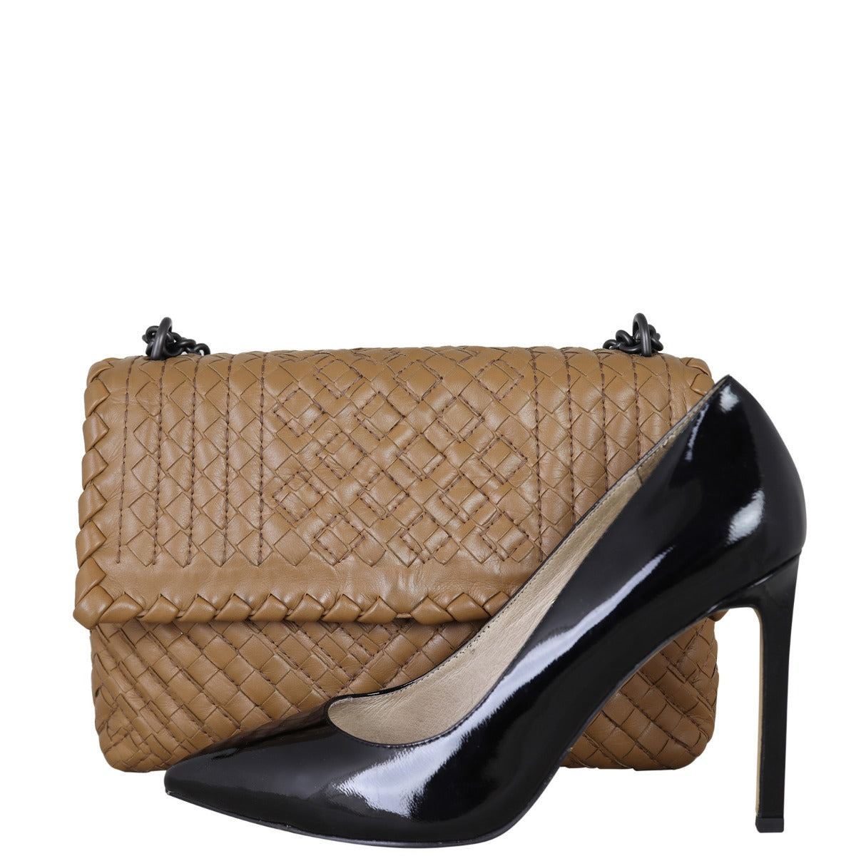 Bottega Veneta Intrecciato Olimpia Bag Small