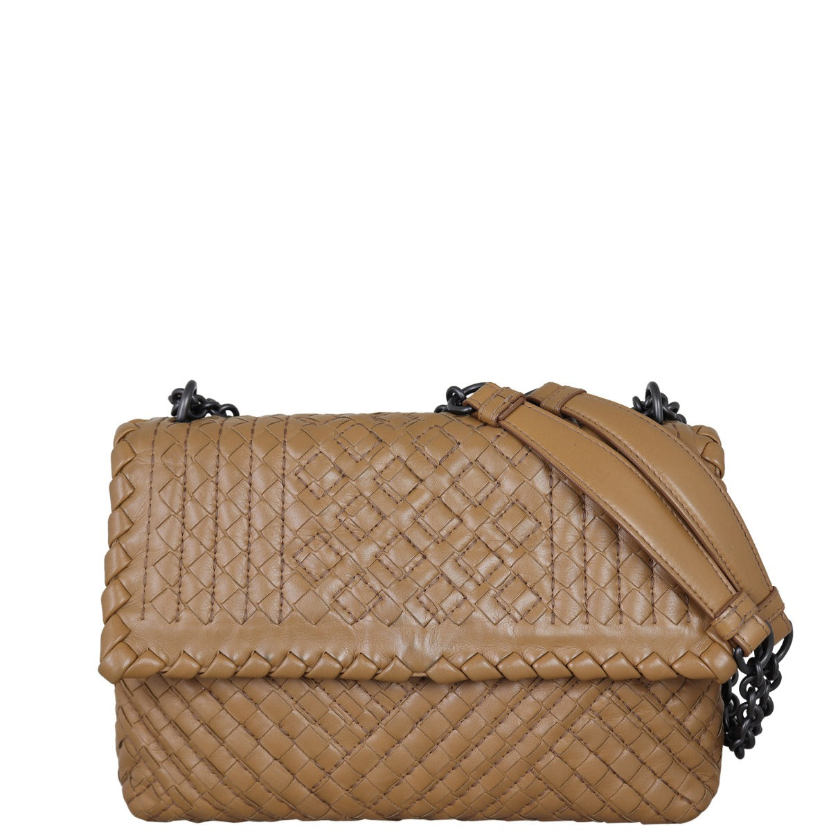 Bottega Veneta Intrecciato Olimpia Bag Small