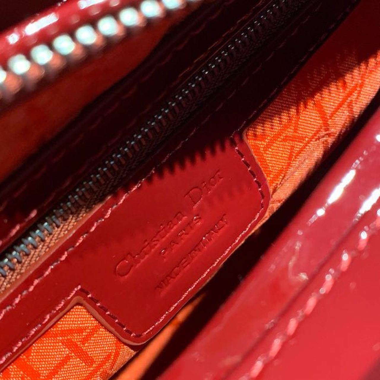 Top Quality MeTop Qualityum Lady Bag With Chain Silver Hardware Burgundy Womens Handbags 24cm/9in CD