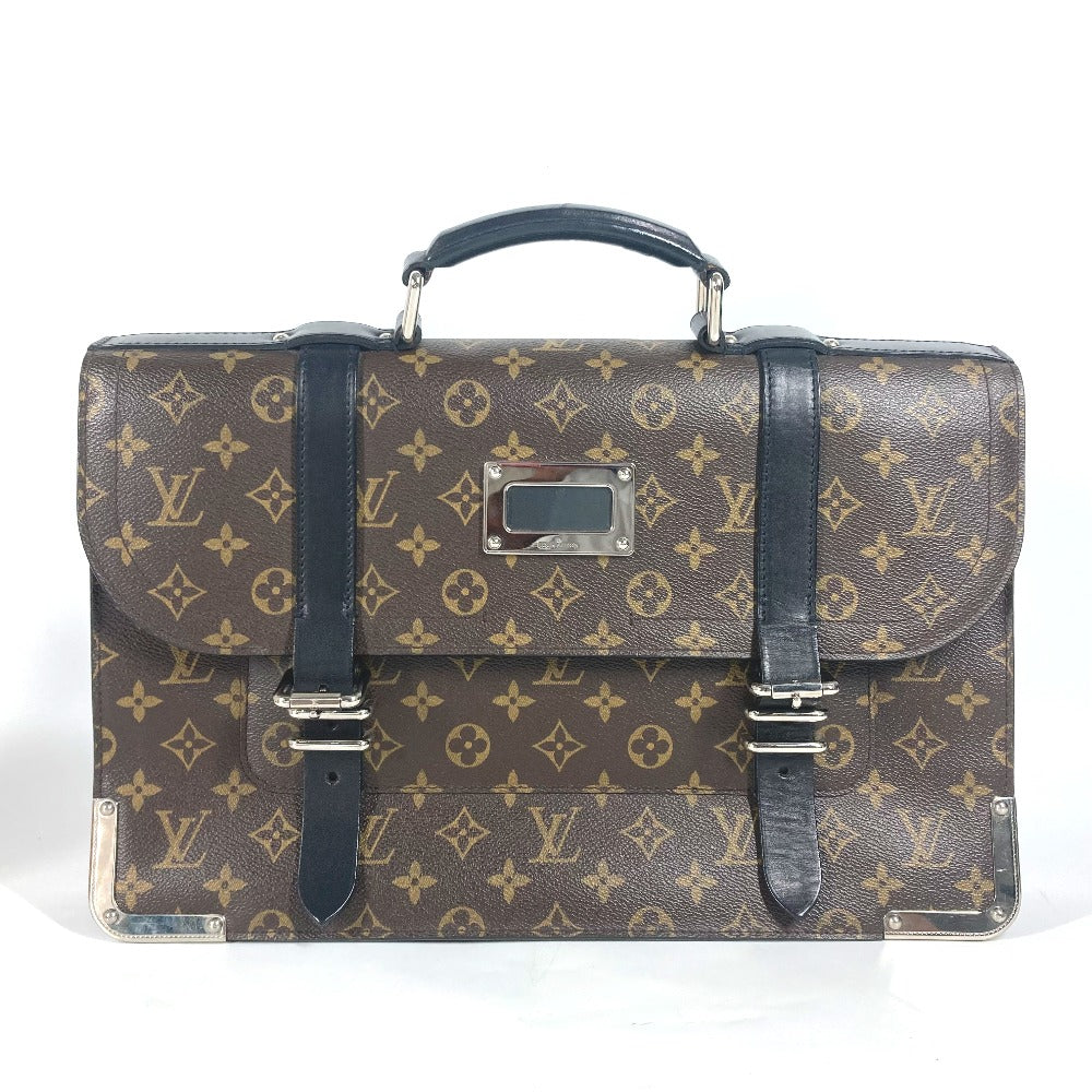 LOUIS VUITTON Business bag M92292 Monogram canvas Brown Monogram macacer Rally