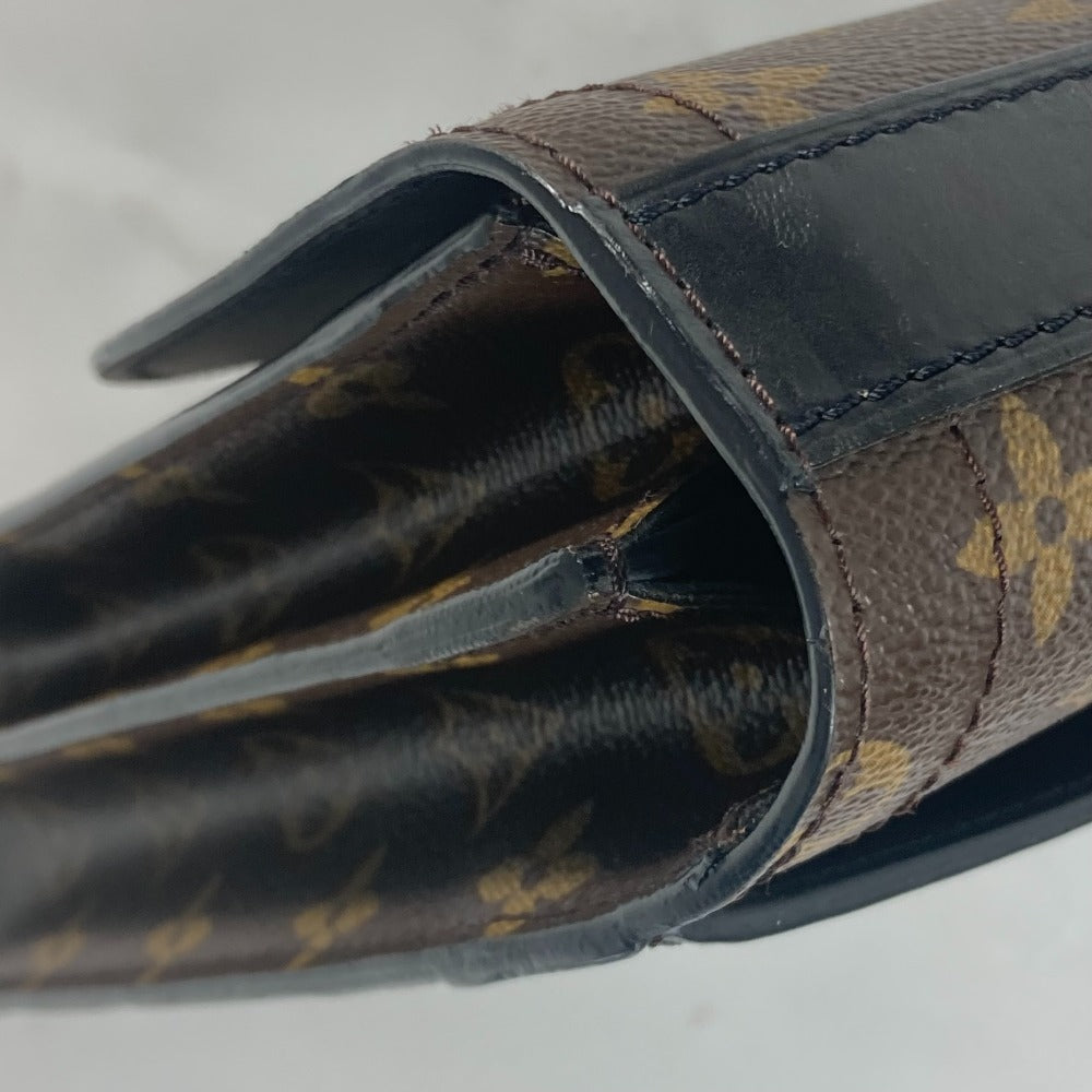 LOUIS VUITTON Business bag M92292 Monogram canvas Brown Monogram macacer Rally