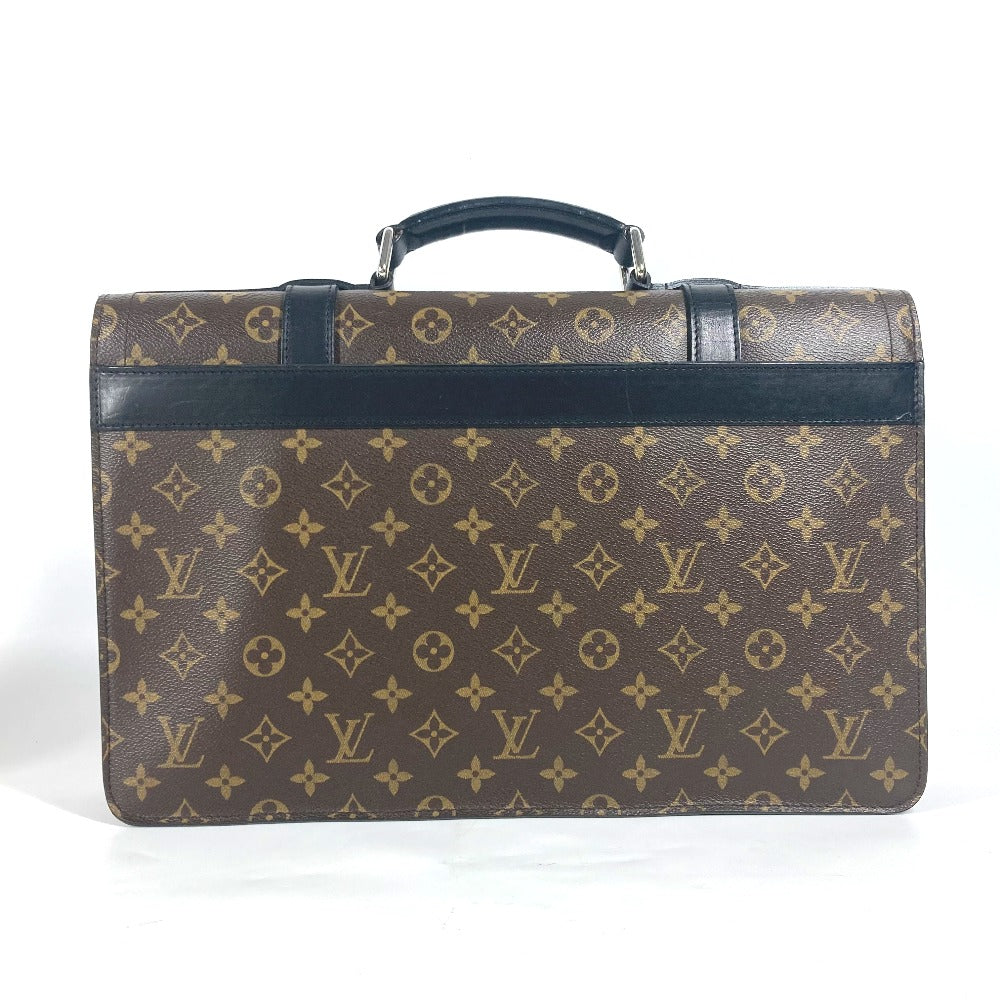 LOUIS VUITTON Business bag M92292 Monogram canvas Brown Monogram macacer Rally