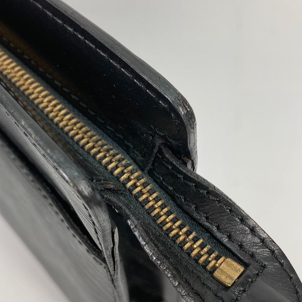 LOUIS VUITTON business bag M52522 Epi Leather black Epi Pochette homme