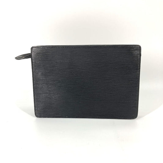 LOUIS VUITTON business bag M52522 Epi Leather black Epi Pochette homme