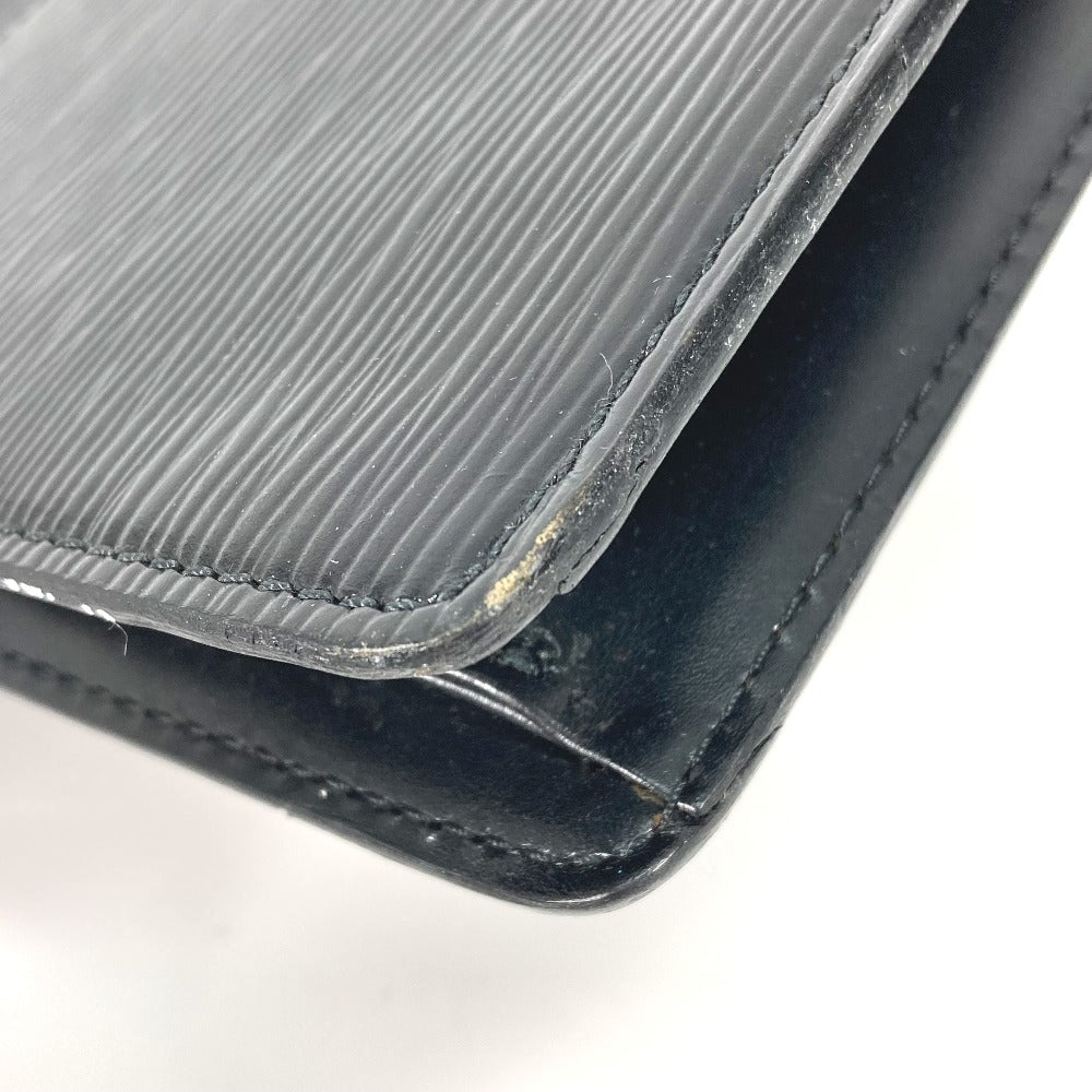 LOUIS VUITTON business bag M52522 Epi Leather black Epi Pochette homme