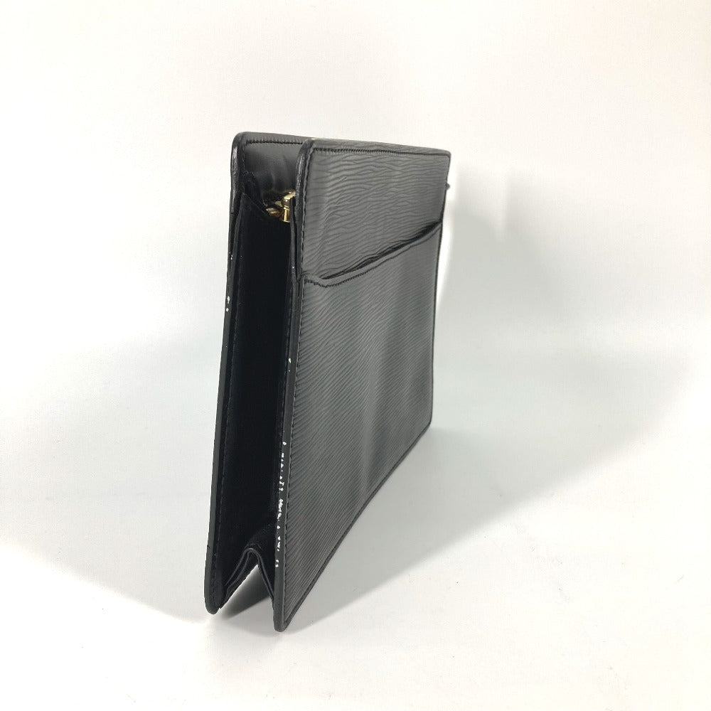 LOUIS VUITTON business bag M52522 Epi Leather black Epi Pochette homme