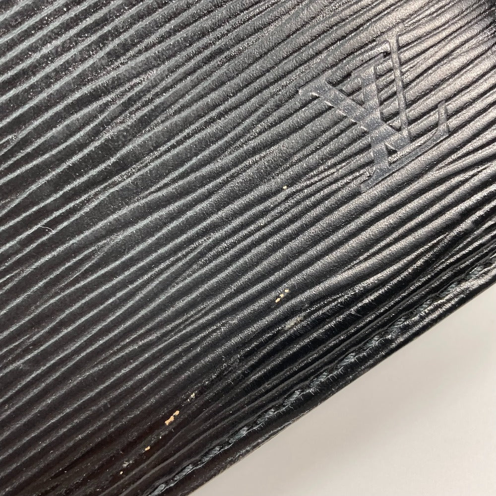 LOUIS VUITTON business bag M52522 Epi Leather black Epi Pochette homme