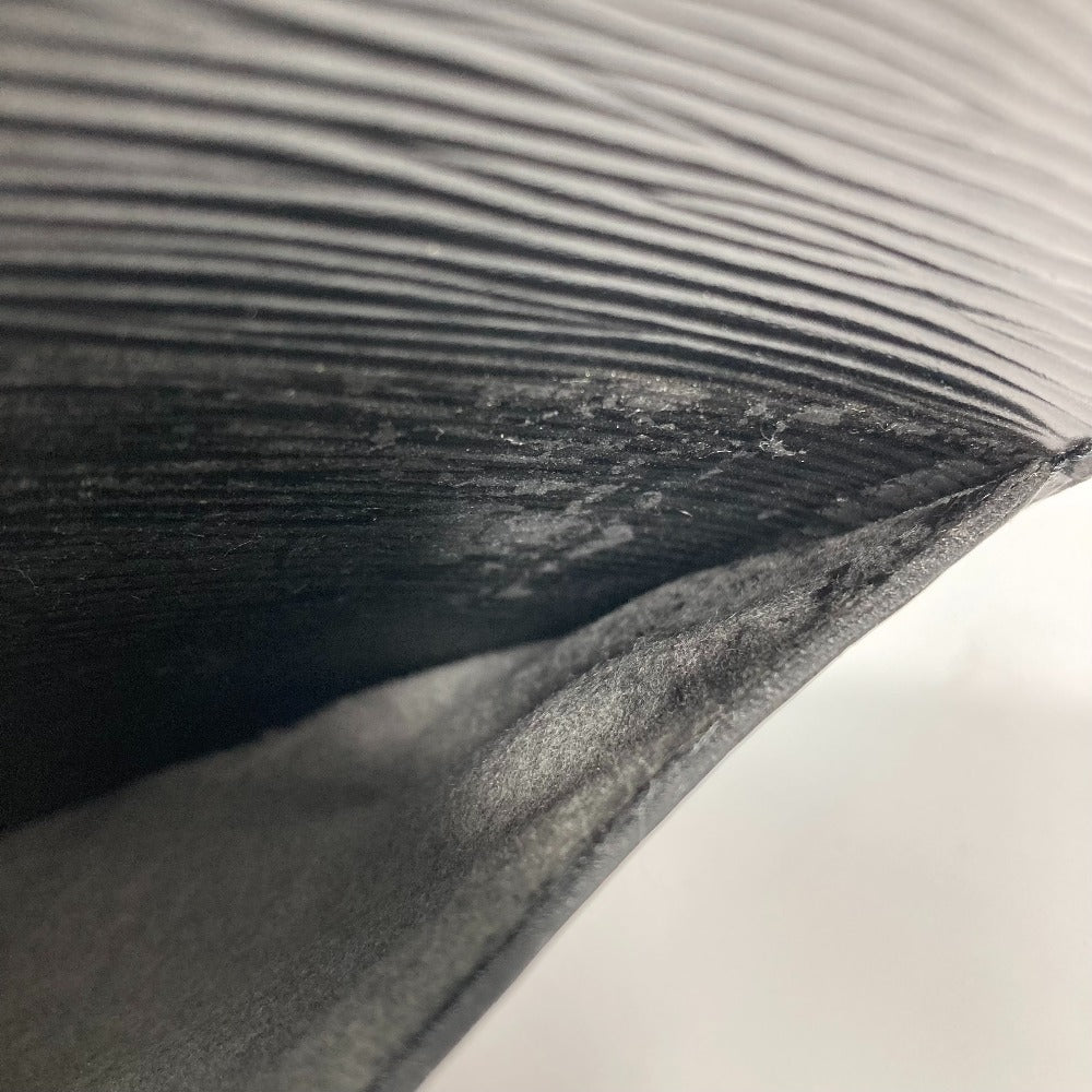 LOUIS VUITTON business bag M52522 Epi Leather black Epi Pochette homme