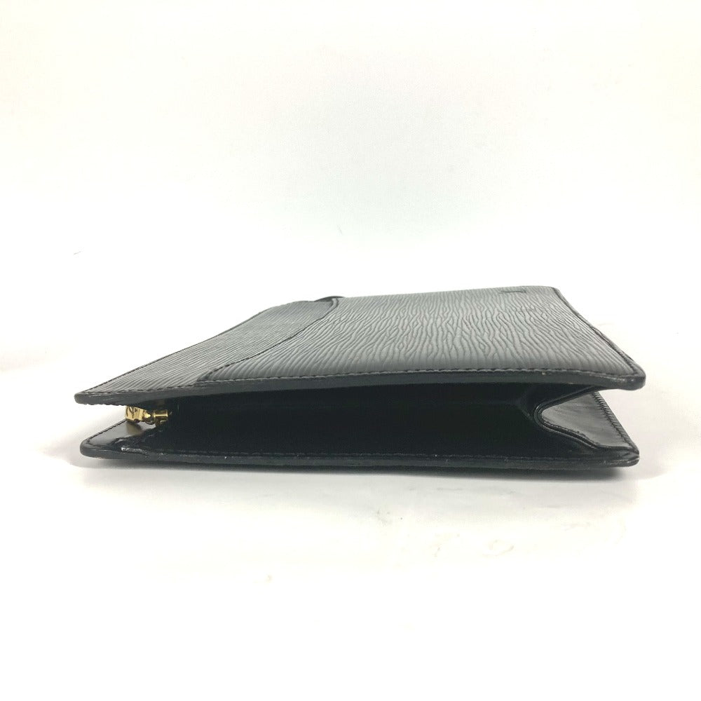 LOUIS VUITTON business bag M52522 Epi Leather black Epi Pochette Homme mens  d