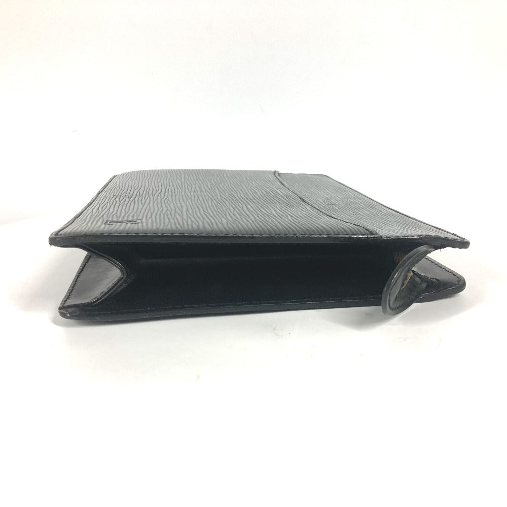 LOUIS VUITTON business bag M52522 Epi Leather black Epi Pochette Homme mens  d