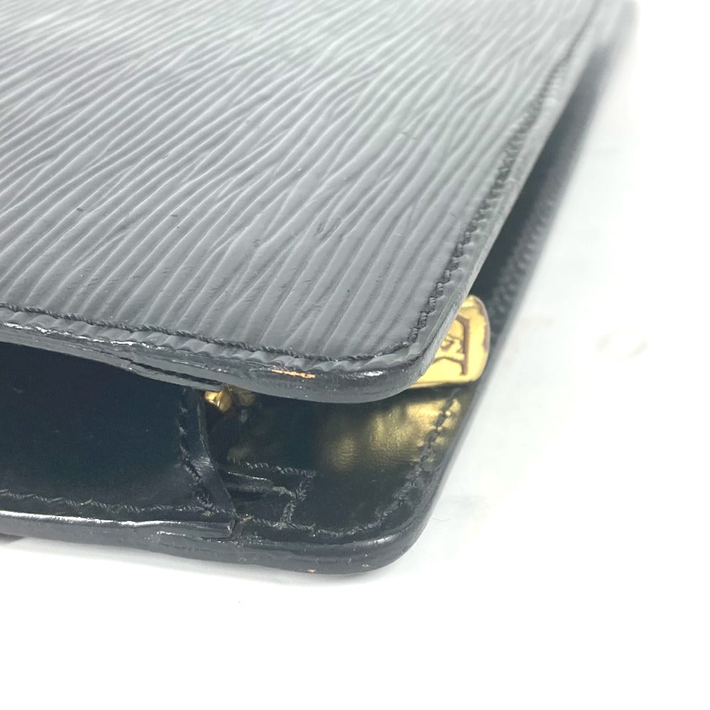 LOUIS VUITTON business bag M52522 Epi Leather black Epi Pochette Homme mens  d