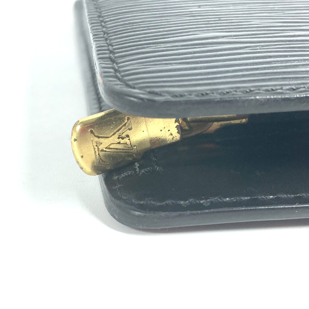 LOUIS VUITTON business bag M52522 Epi Leather black Epi Pochette Homme mens  d