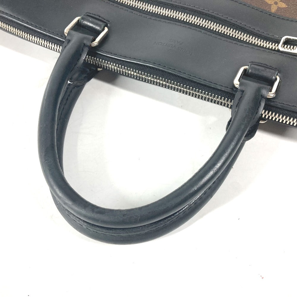 LOUIS VUITTON Business bag M54019 Monogram macacer canvas Brown Monogram macacer Porto Documan Jule PDJ