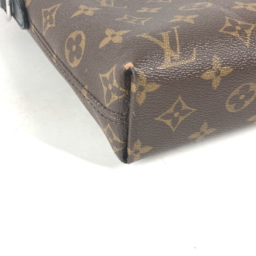 LOUIS VUITTON Business bag M54019 Monogram macacer canvas Brown Monogram macacer Porto Documan Jule PDJ