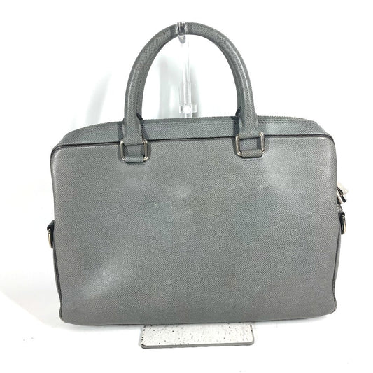LOUIS VUITTON Business bag M32711 Taiga Leather gray Taiga Taiga Porto Document Business PDB mens  d